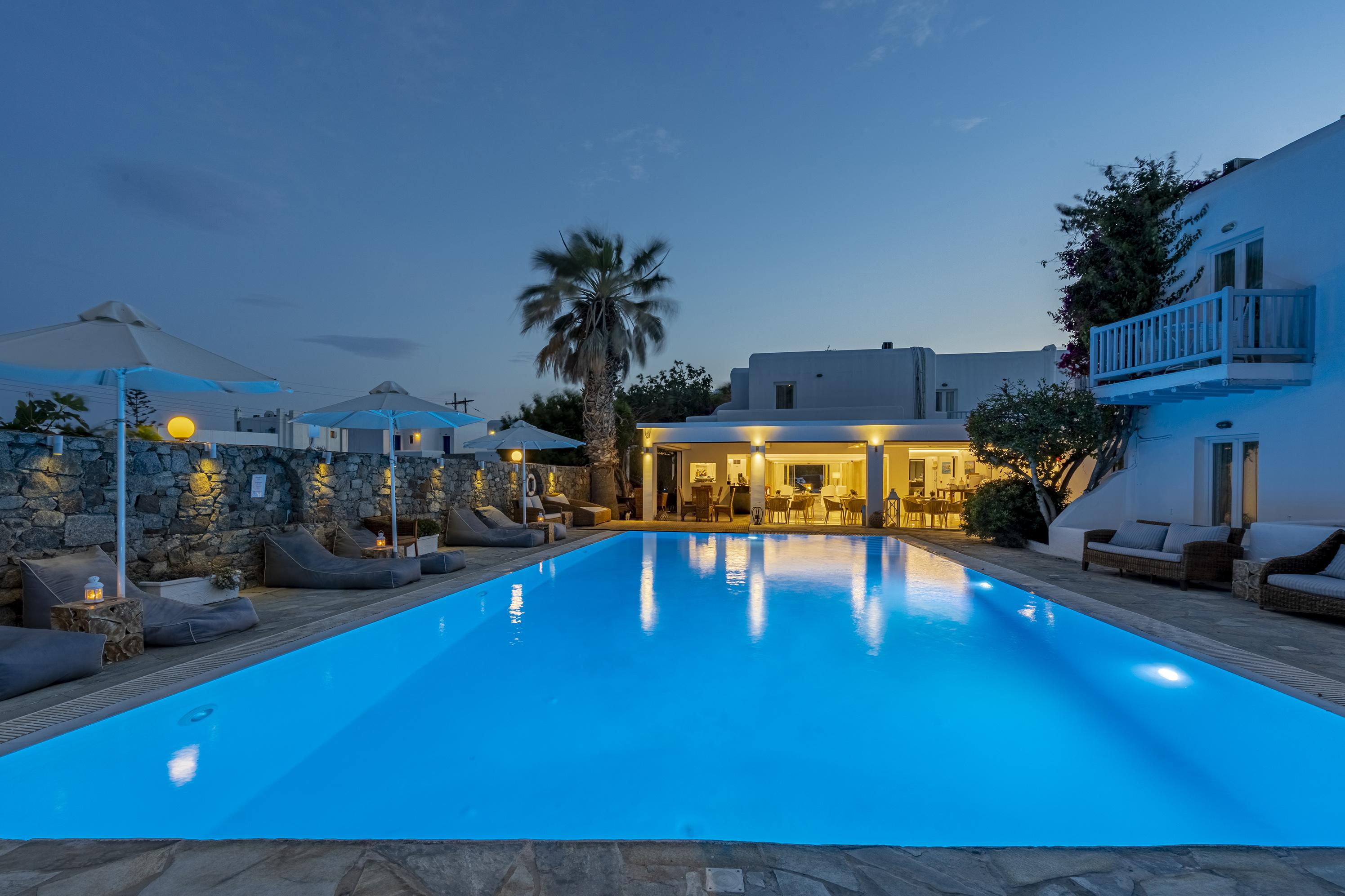 Dionysos Luxury Hotel Mykonos Ornos  Luaran gambar