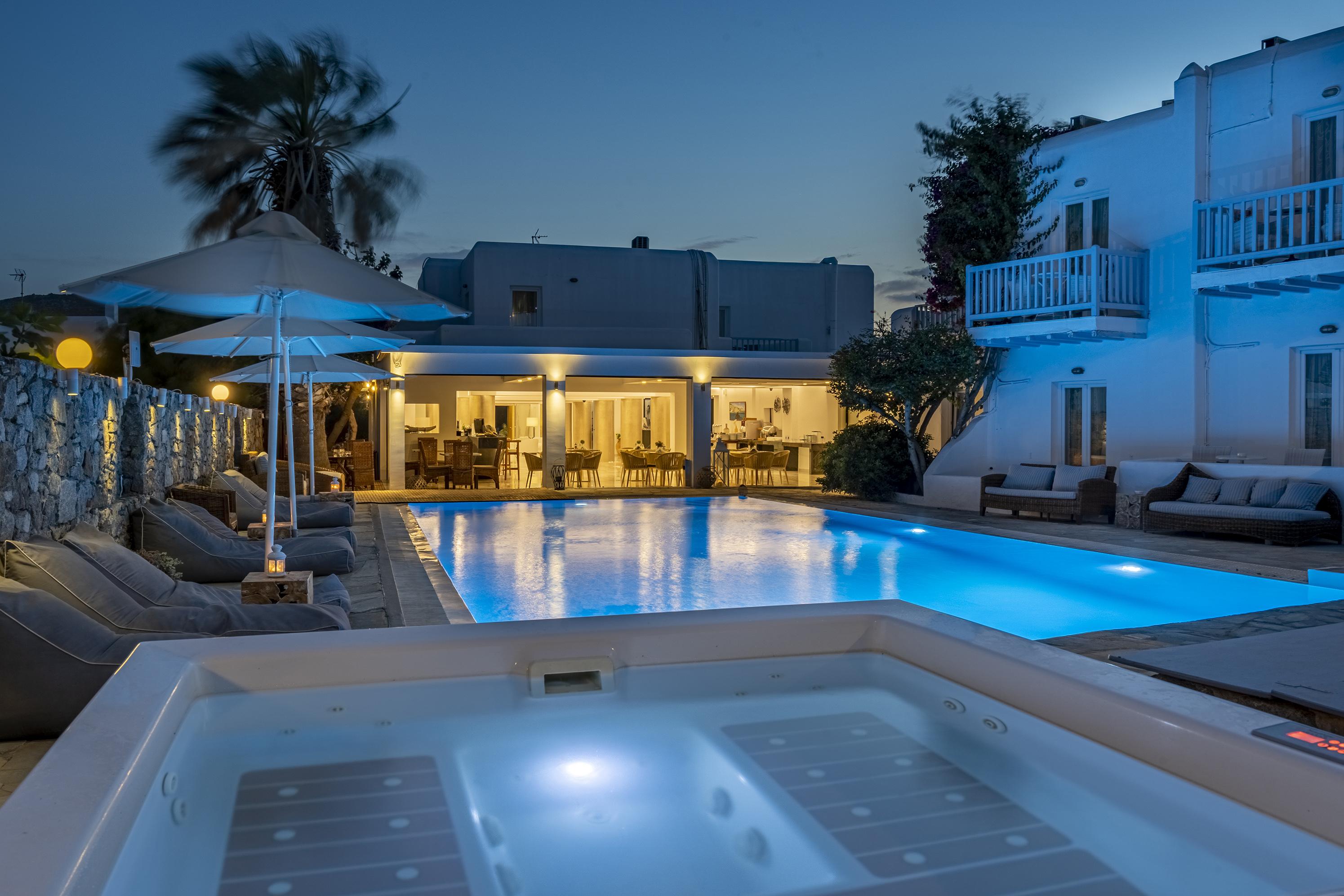 Dionysos Luxury Hotel Mykonos Ornos  Luaran gambar
